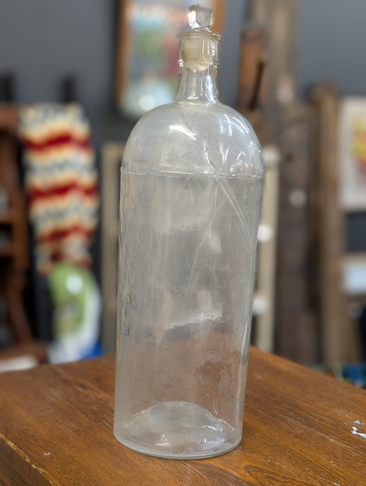 Large antique bottle