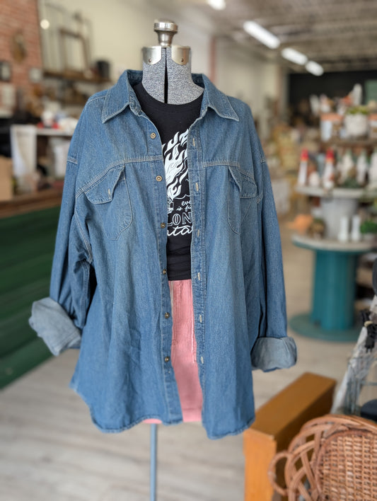 Cherokee jean shirt