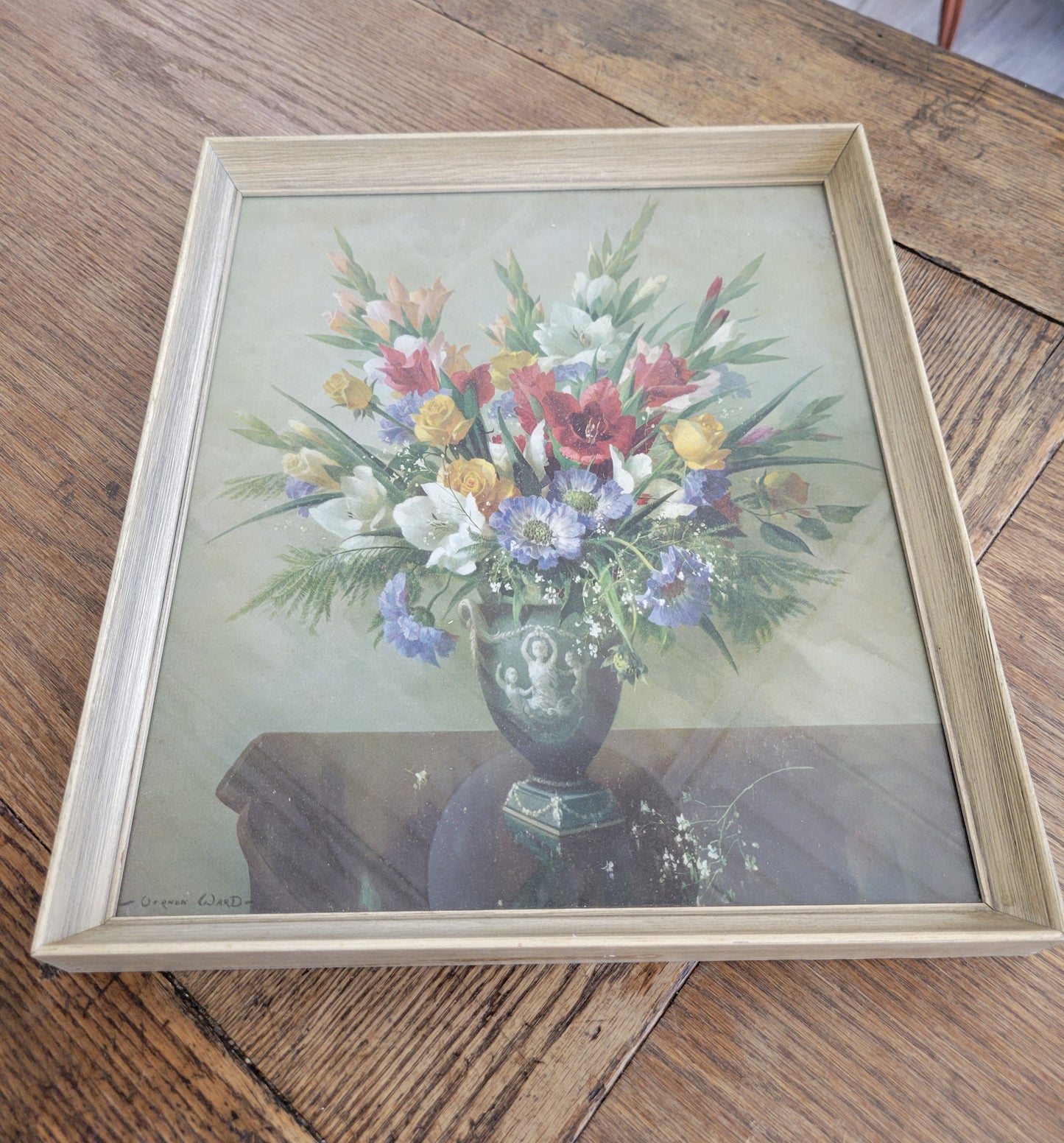Framed Flower Vase