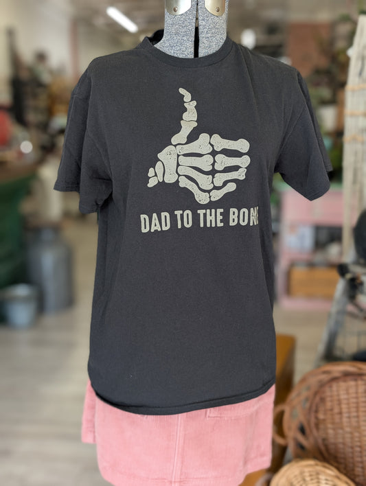Dad to the bone Tee Small