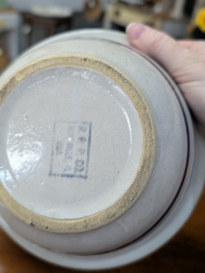 Roseville pottery bowl