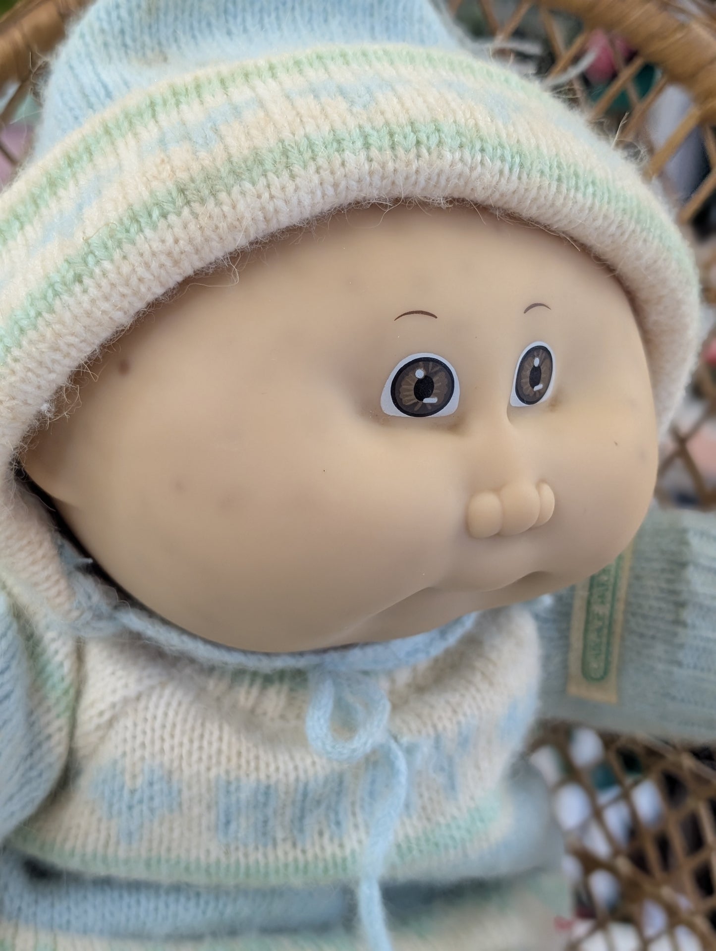 Preemie beanie butt cabbage patch kid