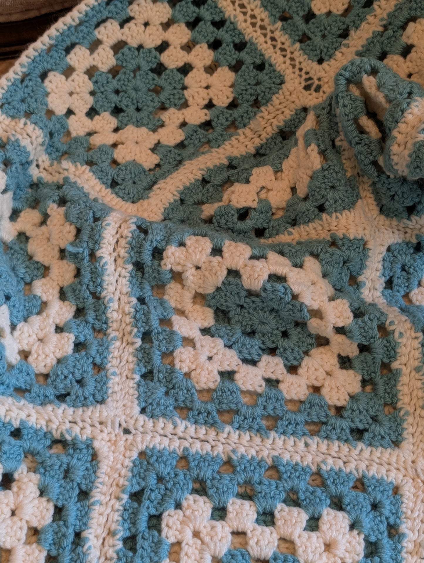 Granny square blanket