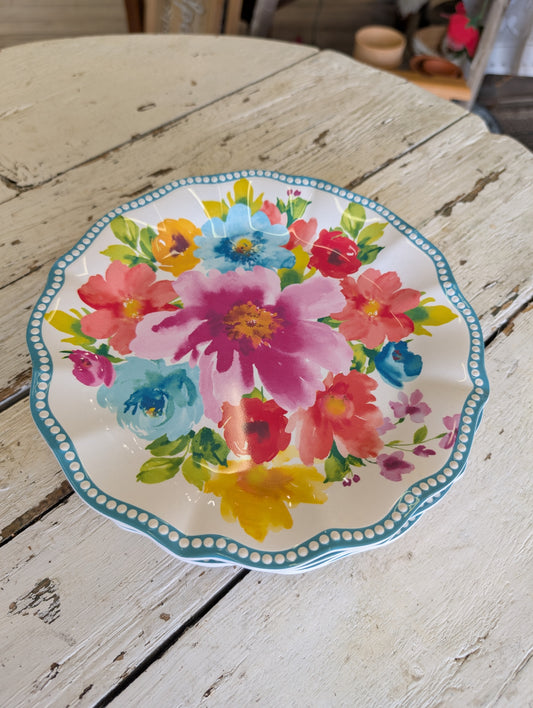 Set of 4 plates