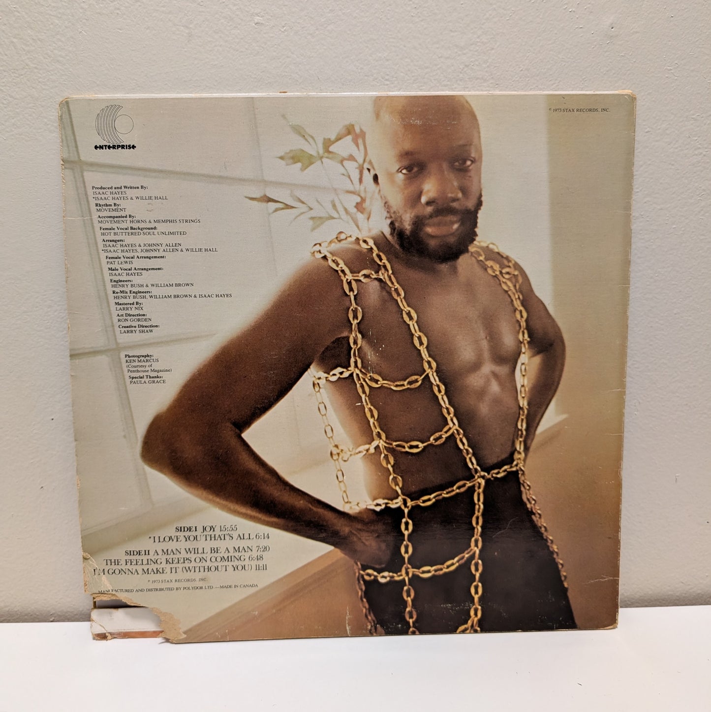Isaac Hayes Joy LP