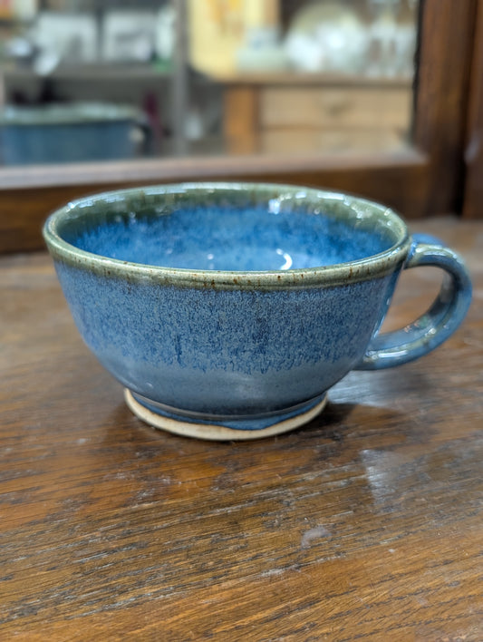 Pottery teacup