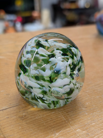 Glass paper weight