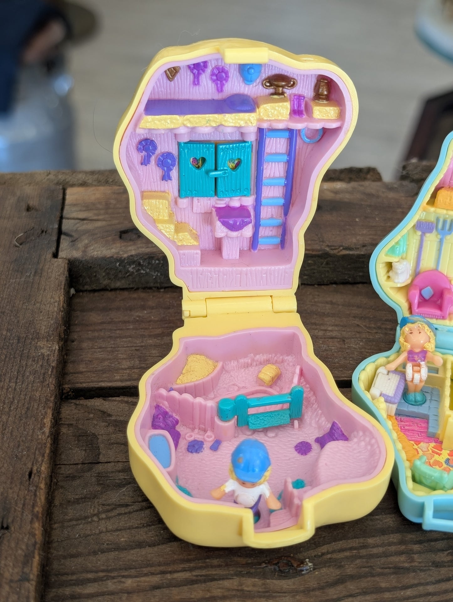 Set of three pony Polly Pocket