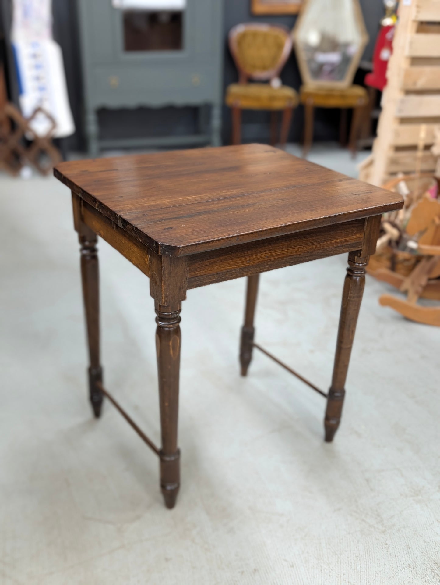 Wooden side table