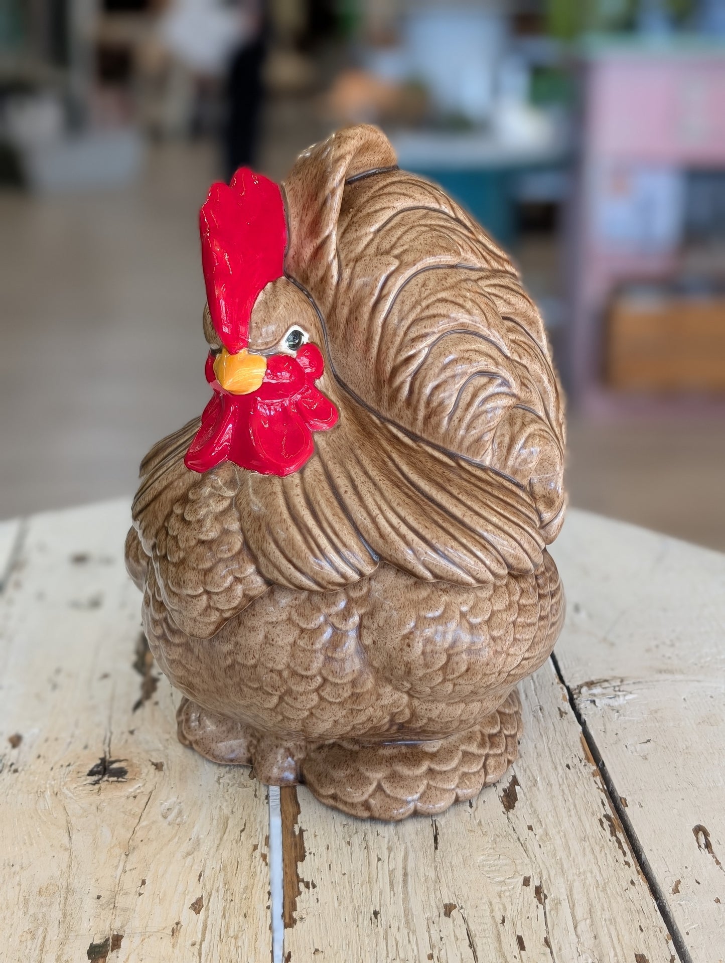Chicken cookie jar