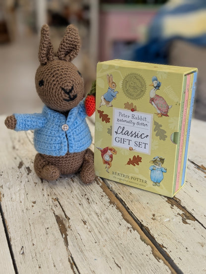 Peter Rabbit with book set