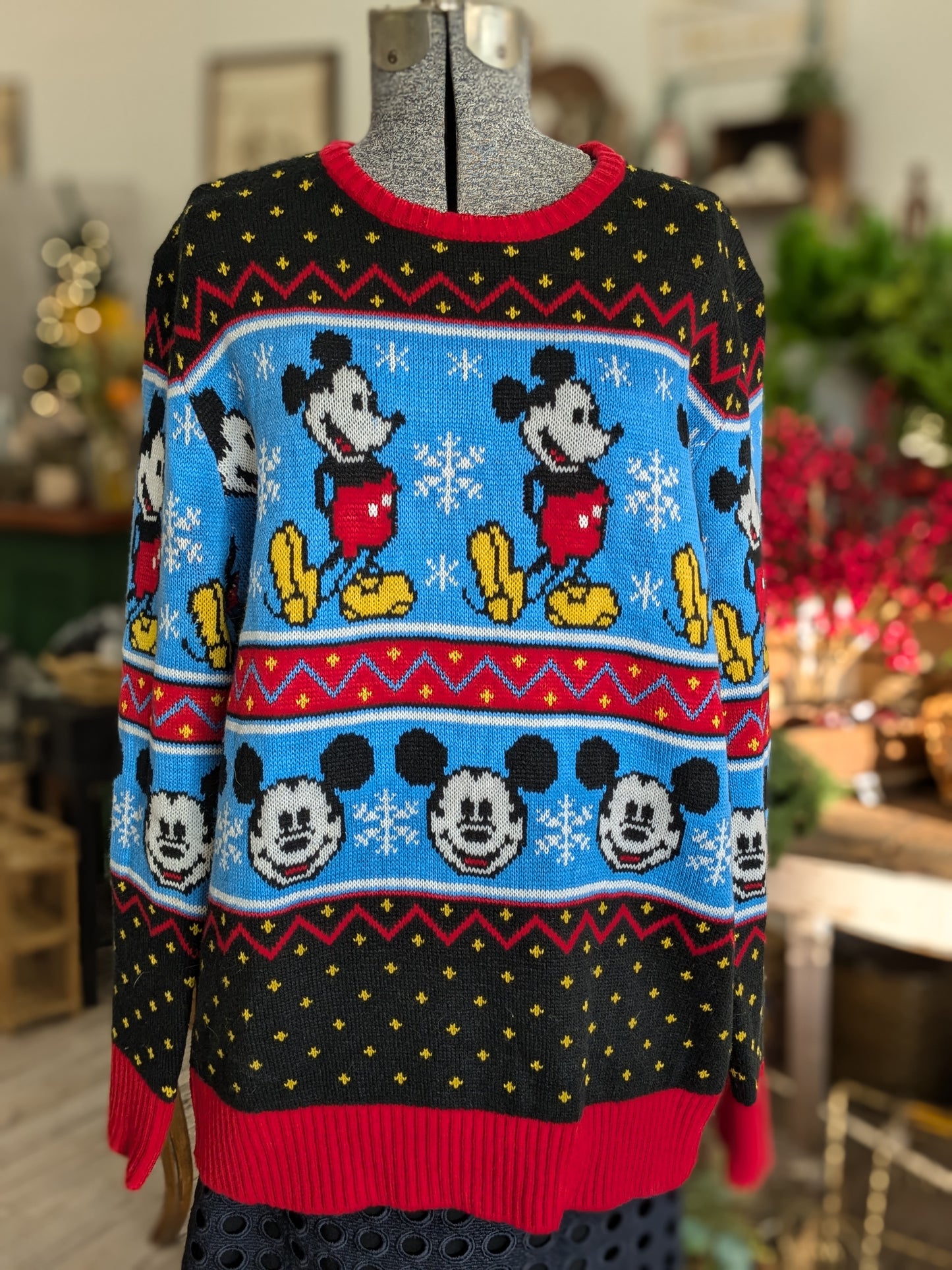 Festive Mouse Sweater