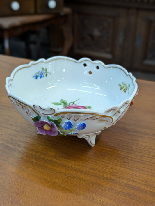 Porcelain hand painted bowl