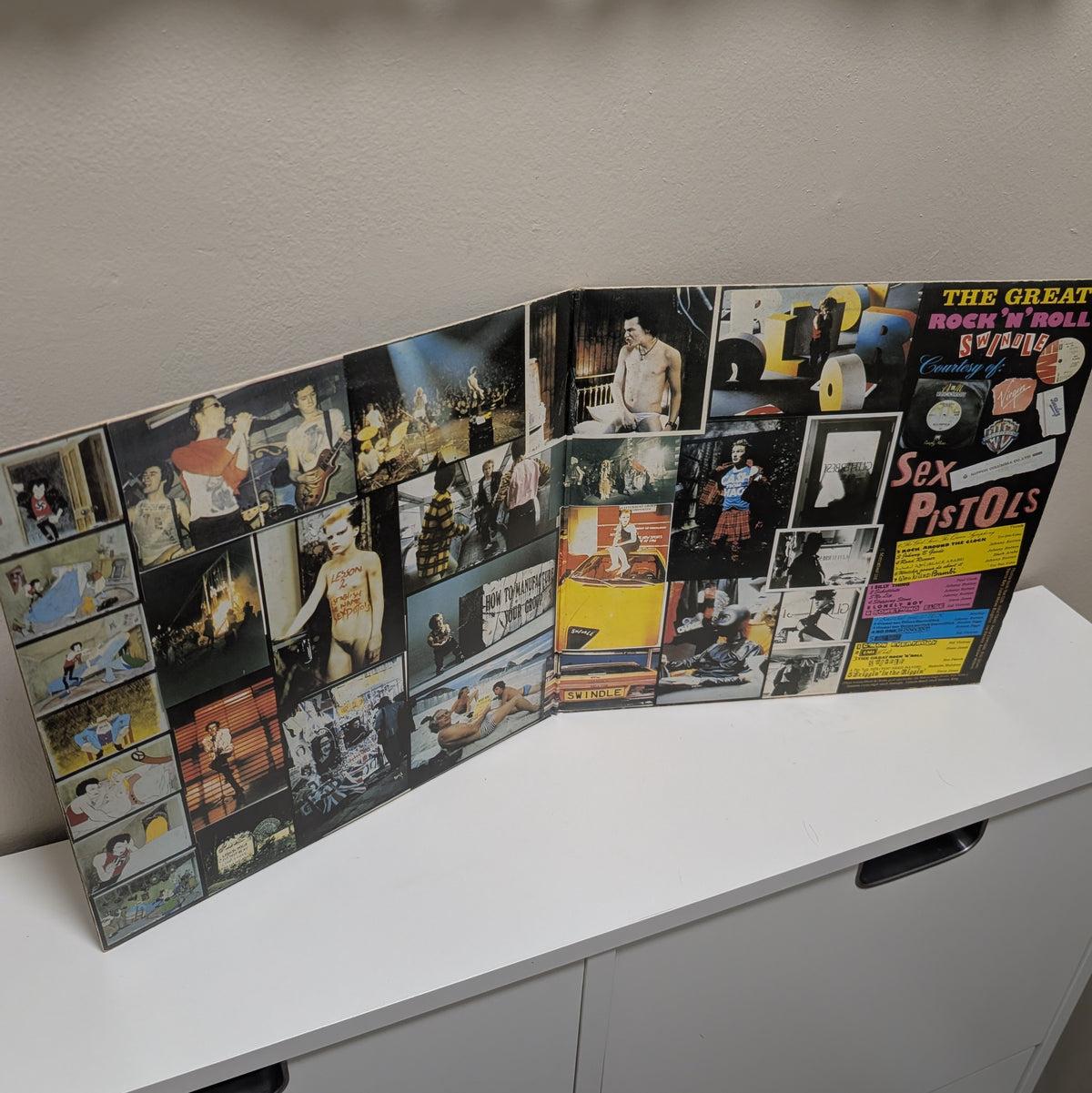 Sex Pistols - The Great Rock and Roll Swindle 2xLP ITALIAN PRESSING