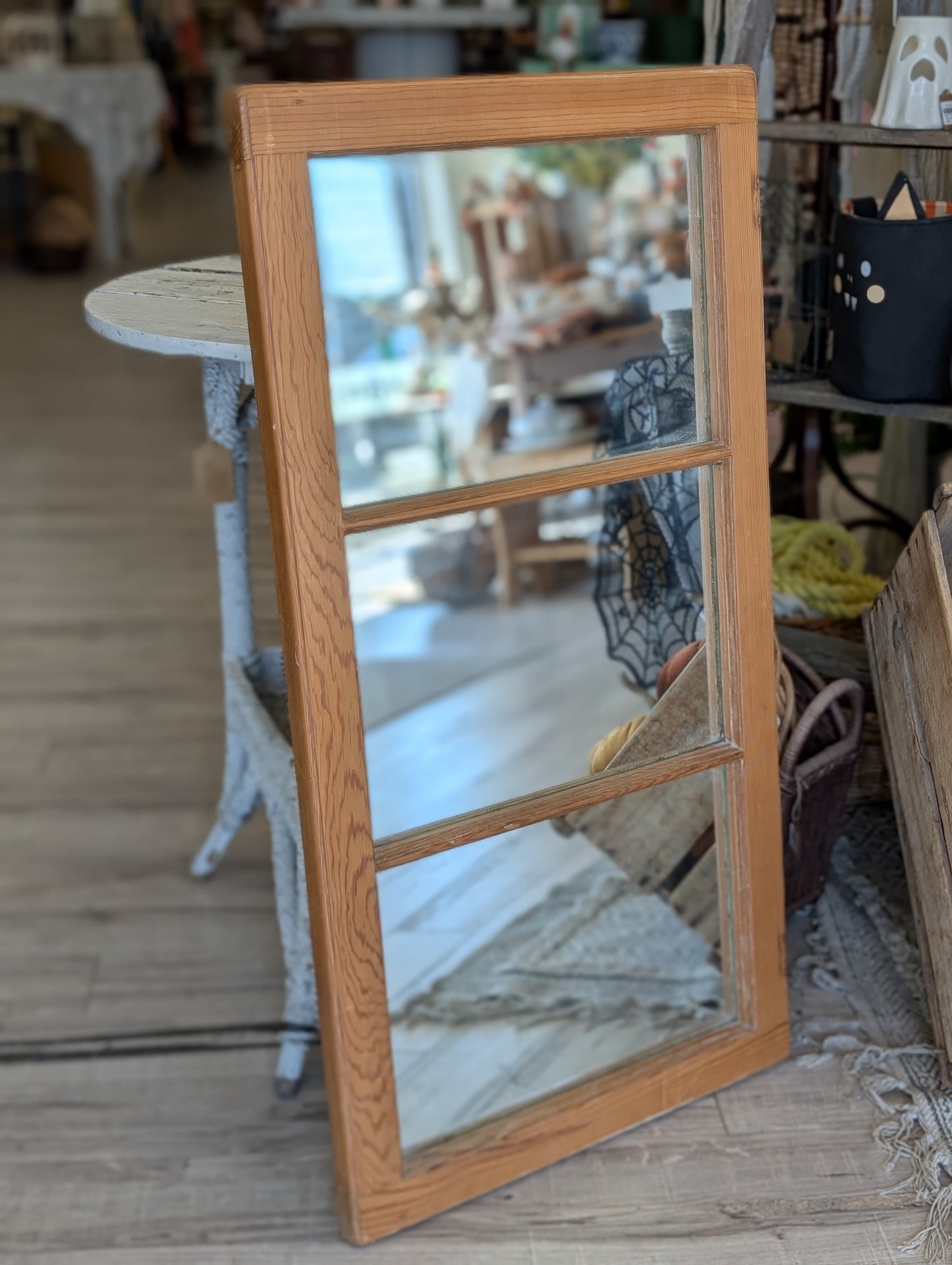 Large Wooden frame mirror