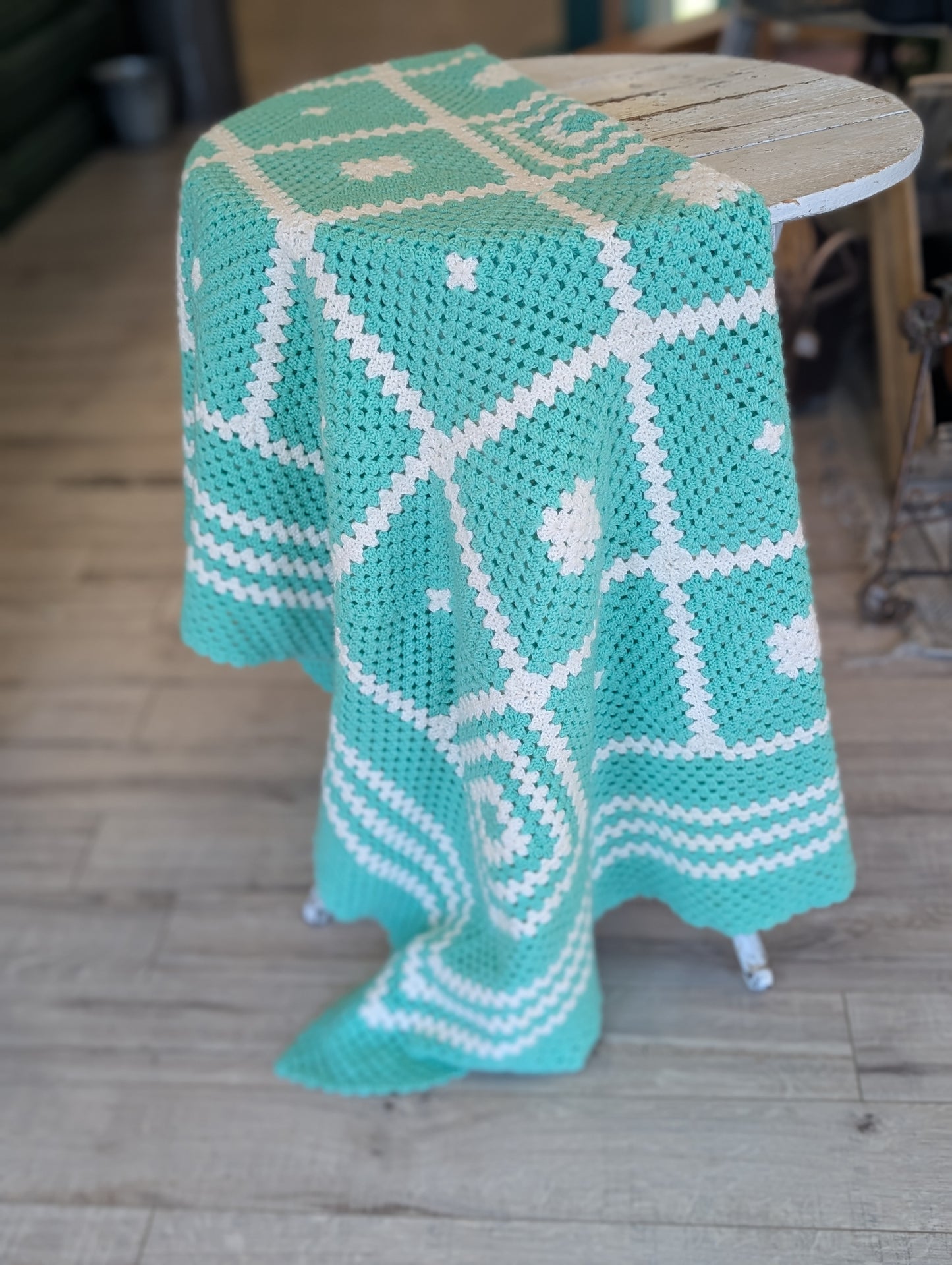 Mint afghan
