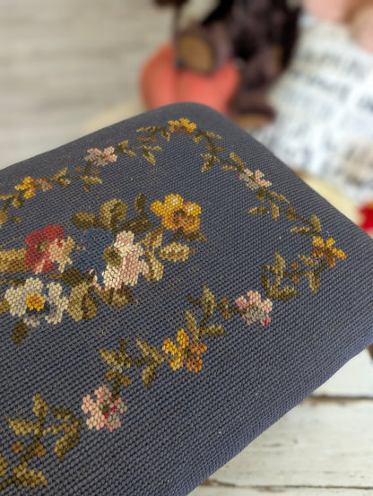 Needlepoint Footstool