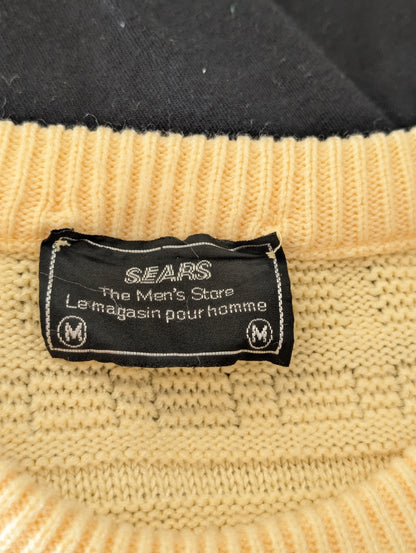 Yellow sears knit