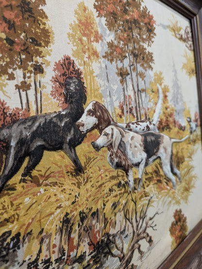 Hunting dog wall art