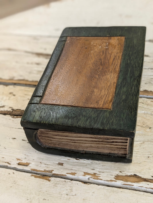 Wooden box book