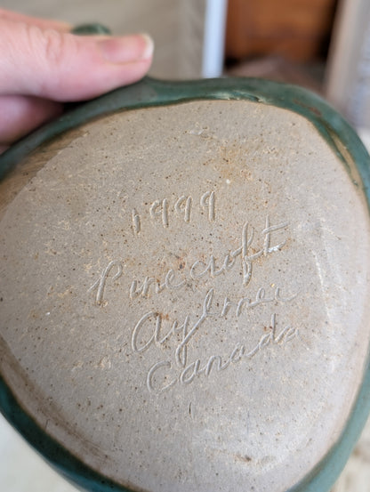 Pottery catch all leaf