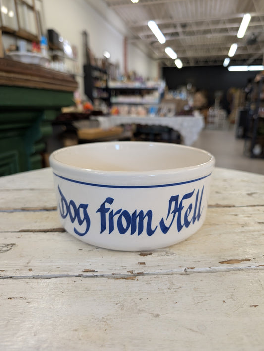 Dog from Hell bowl