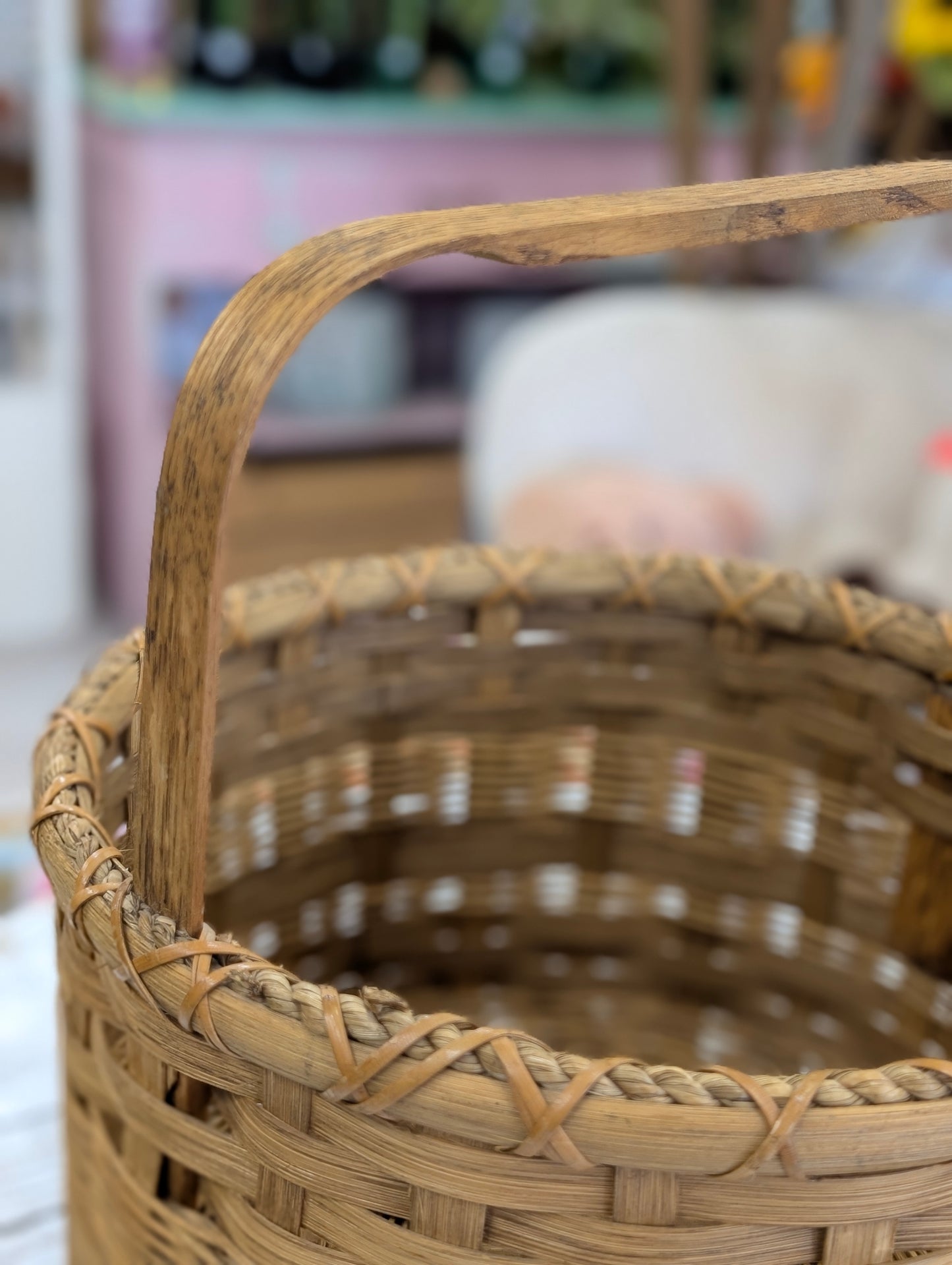 Handmade large basket