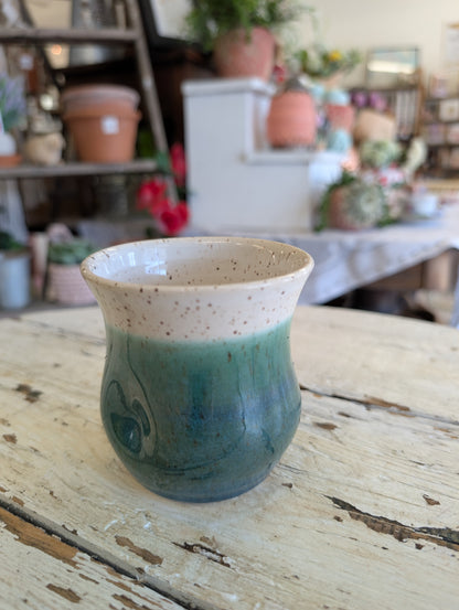 Pottery cup