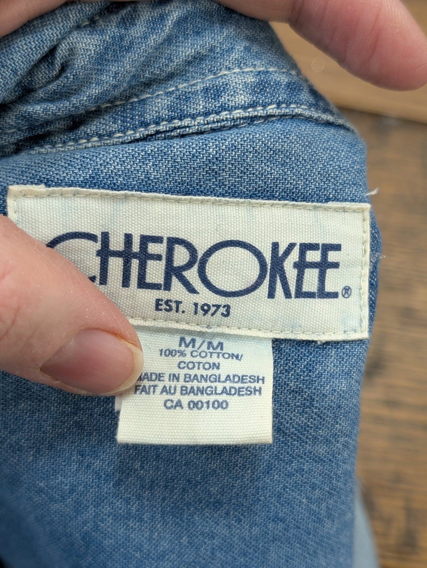 Jean button up - Cherokee