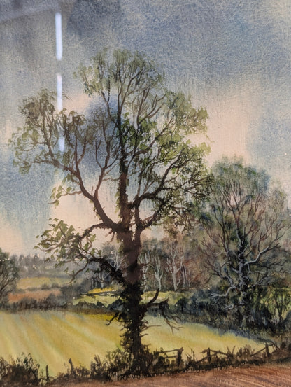 Colin Vokes blue sky painting