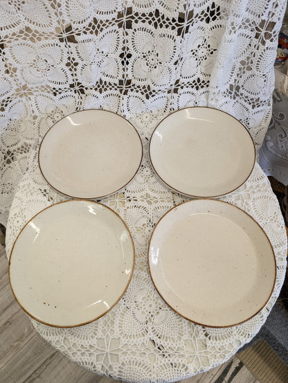 J&G Meakin Lifestyle speckled stoneware. Set of 4