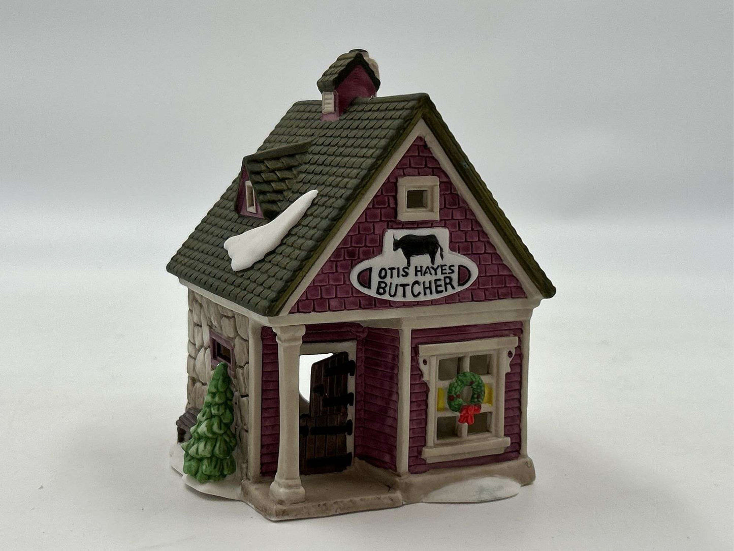 Otis Hayes Butcher Shop Ceramic Light up House