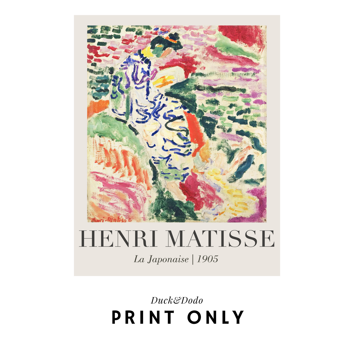 Matisse Print 2 print