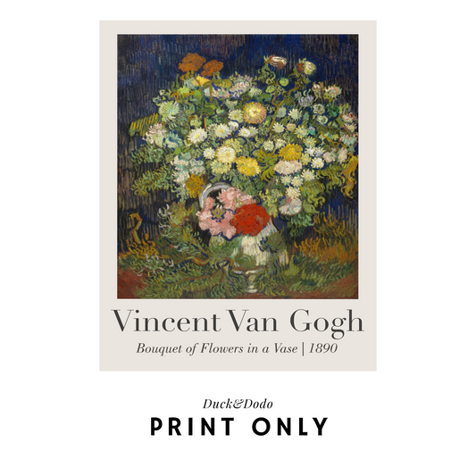 Van Gogh Flower Print