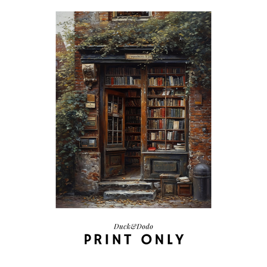 Olde Bookshop Print