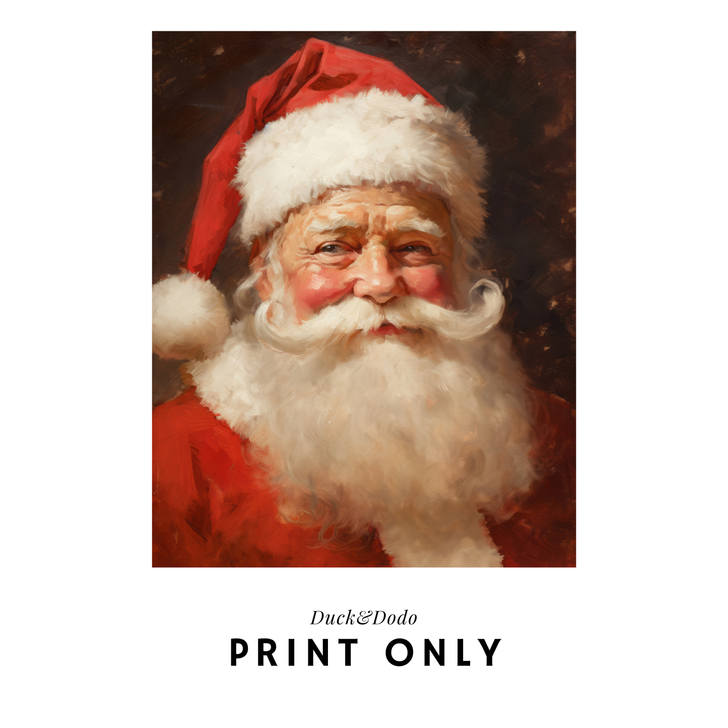 Jolly Santa Portrait