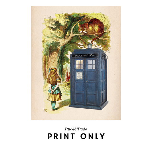Alice and the Doctor Print