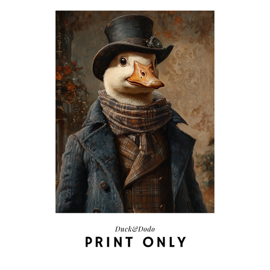 Detective Duck Portrait