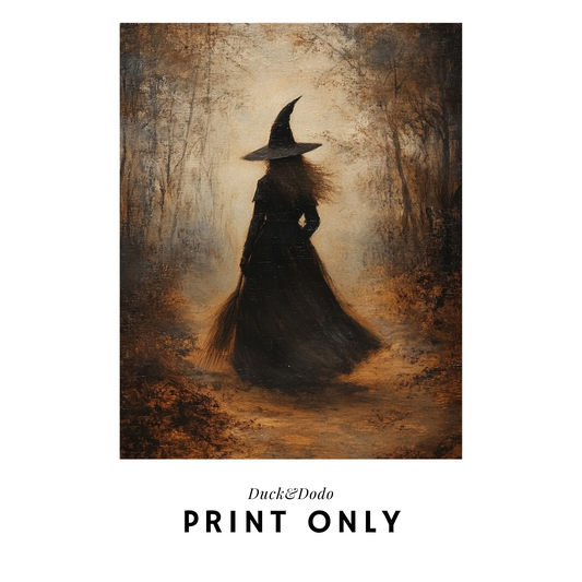 Witch at Dusk Print