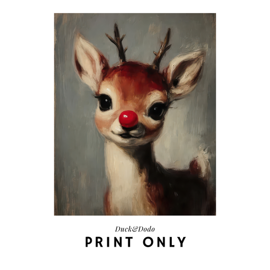 Rudolph Print