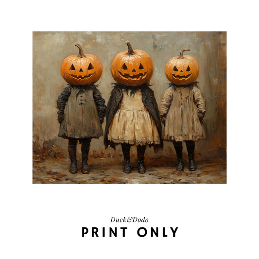 Pumpkin Children Print