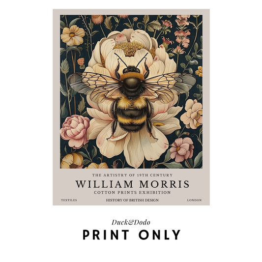 William Morris - Bee/Flower