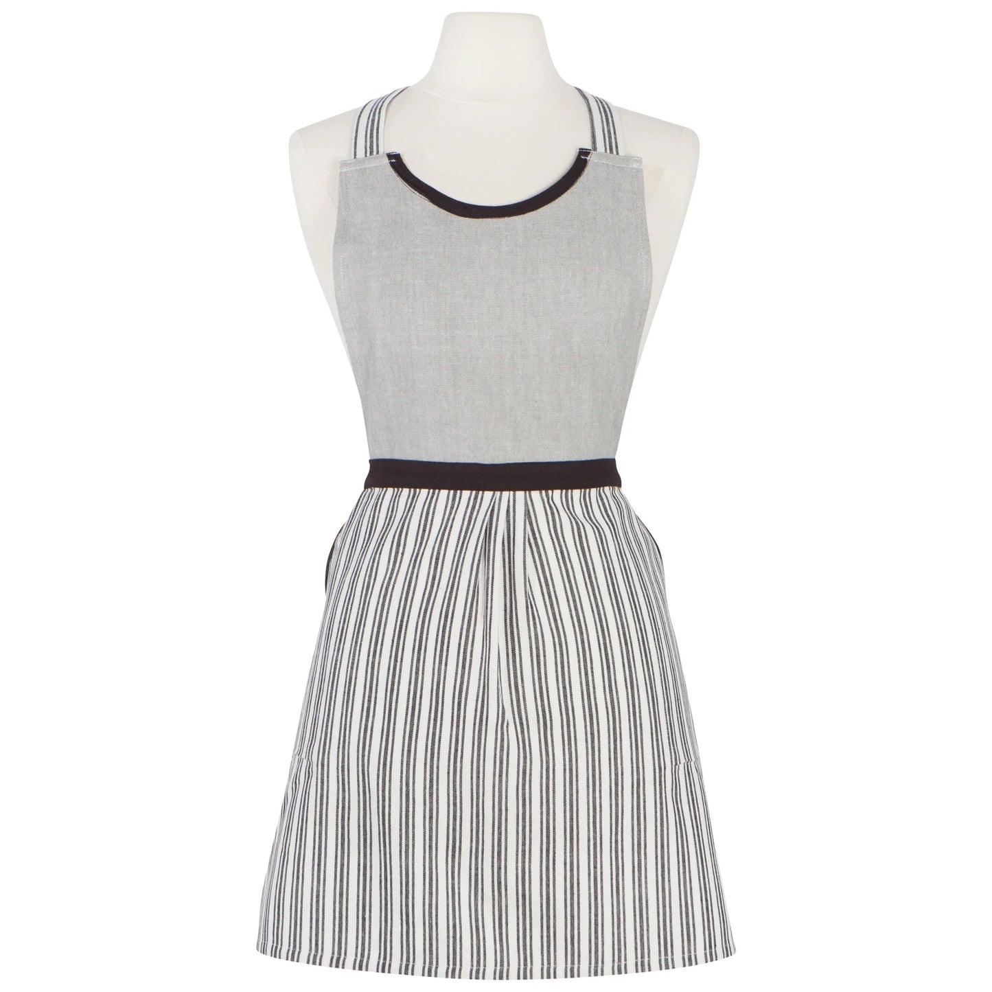 Ticking Stripe Petite Apron