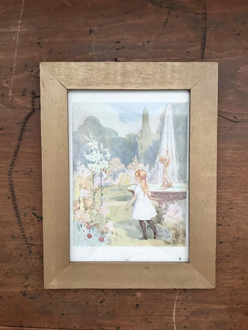 Framed Wonderland Print