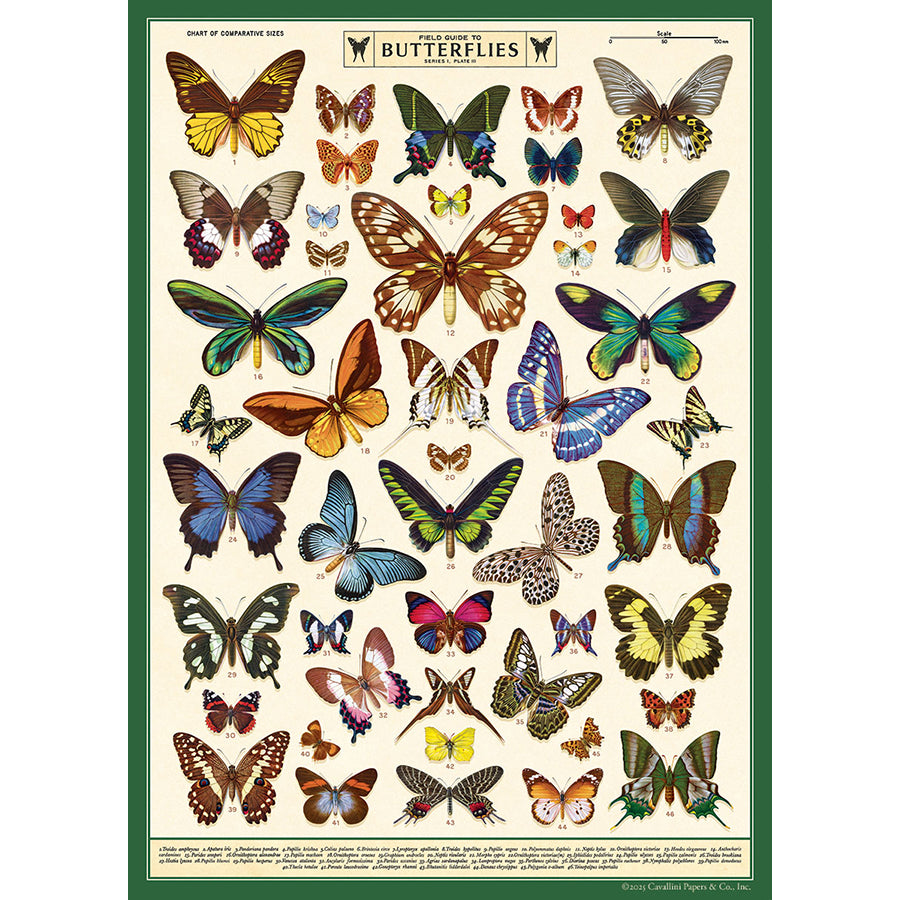 Field Guide to Butterflies Wrap